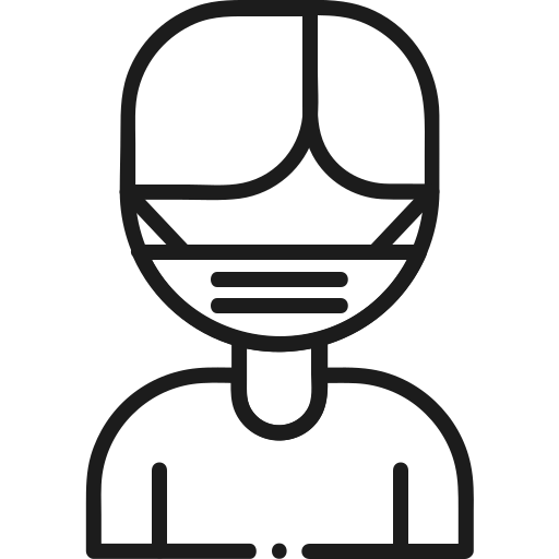 Corona, coronavirus, covid, covid19, mask, medical, medical mask icon